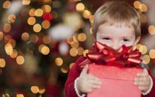 Что подарить двухлетнему ребенку на новый год